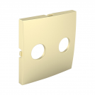 EFAPEL - Face plate for audio sockets GOLD 90713 TDU LOGUS 90