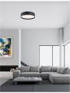 NOVA LUCE - Плафон  DIZON 8105702   LED 40 W, 2000Lm 3000K IP20 D: 45 H: 10 cm