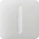 AJAX - Front panel for Smart dimmer stand-alone, white, SoloButton 91254.257.WH1