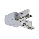 PAULMANN - Ъглов конектор за шина мат хром 1000W URail 230 V Rail System  97648