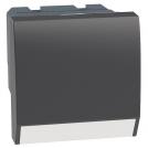BTICINO - Lamp with ON/OFF switch 2M color Graphite Light Now YD4382
