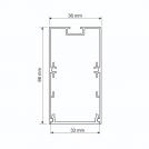 ELMARK - LED PROFILE  S36 50W 4000K GREY 99SM36S4050/GR (2)