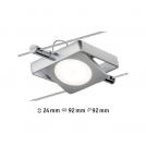 PAULMANN - 94089  LED cable system MacLED single spot✴ 200lm⚡ 4W⚡ 2700K~12V✴matt chrome
