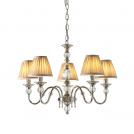 INTERIORS 1900 - Пендел POLINA nickel  63580  E14, 5X40W