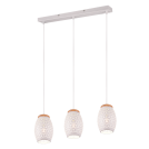 TRIO - BIDAR – R31573031 excl. 3x E27 · max. 28W 	White mat