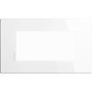BTICINO - HW4804HD Cover plate Axolute Air 4 modules - white - material: metal