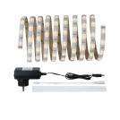 PAULMANN - LED Лента 3м. комплект с адаптер 70510  YourLED LED Strip Warm White 3m coated IP44⚡ 7.5W⚡ 267lm/m⚡ 3000K⚡18VA