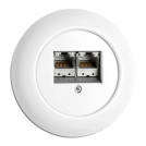 THPG - System covering for junction boxes porcelain white 173086 (1)