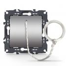 ACA LIGHTING - Бутон с въже 10A PRIME Алуминий мат 1000112403
