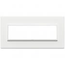 VIMAR - 21657.17 - Plate 7M aluminium total white