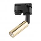 TKLighting - Релсов осветител TRACER 6616 1xG9 черен/злато 6616