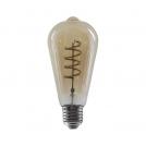 ACA LIGHTING - LED крушка със спирала, кехлибар димираща FILAMENT ST64 E27 4W 1800K 270lm CONDI4WWSDIMAM
