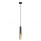 EGLO - LED Пендел BARBOTTO GU10-LED 1X4,5W черно, златно- 900872