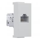 ACA LIGHTING - MODYS DATA SOCKET IVORY 1 M. RJ45 CAT.5Ε UNSCREENED IP20 10101312229