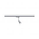 PAULMANN - Спот за шина  95527  ProRail3 rail spot Purell ✴GU10 max. 10W ⚡dimmable ~230V✴Сребро / Хром