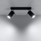 SOLLUX - Plafond RING 2 SL.0092 black (1)