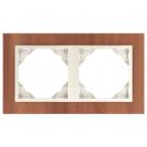 EFAPEL - DOUBLE FRAME CHERRY/PEARL 90920 TJP LOGUS 90 Arbore