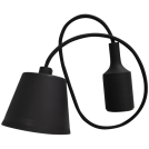 V-TAC - 3478 VT-7228 E27 PENDANT HOLDER-BLACK