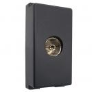 ELMARK - 27010 - TV SOCKET ANTHRACITE LECCE 
