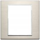 VIMAR - 21668.04 - Plate 8(4+4)M aluminium neutral bronze