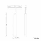POLARIS LIGHTING - Magnetic LED module PIPE MAGNET 23mm PL1032 6W 65lm/W 390lm 3000K  (1)