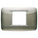 VIMAR - 20682.C08 - Round plate 2centM Bright titanium