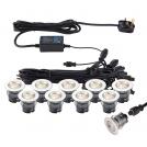 SAXBY - Влагозащитени LED ЛУНИ  IKONPRO CCT  73348 3000K/4000K 35mm kit IP67 0.75W cct