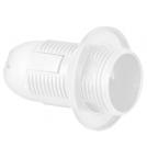 ULTRALUX - PFE14CRW1 PLASTIC LAMP SOCKET E14, FULLY-THREADED, WHITE