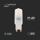 V-TAC - 2.2W 230V G9 bulb SAMSUNG chip 4000K SKU: 20479 (1)