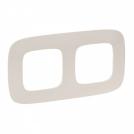 LEGRAND - 7 543 12 Plate Valena Allure - 2 gang - ivory