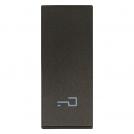 VIMAR - 31000.PG In-line Лицев панел за in-line механизъм с индикация символ ключ 1М, Black