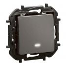 LEGRAND - 2-way switch with backlight Niloe New NP2211MG