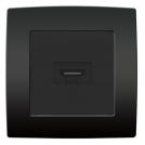 ELMARK - 193747 - HDMI SOCKET ANTHRACITE CITY 