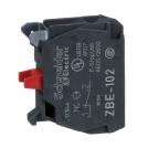SCHNEIDER ELECTRIC - Contact block screw on terminal 1NC Ø22mm ZBE102