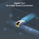 OMADA - Модул за оптични връзки SFP Module 1000BASE-T RJ45, 1.25 Gbps, 100m  SM331T (4)