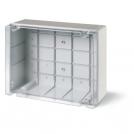SCAME - Кутия 380х300х170мм IP56 UV, плътни стени, затваряне с винт прозрачен капак Scabox  686.430