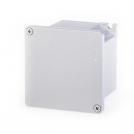 SCAME - Junction Box 100х100х59mm IP66 UV, solid walls, screw closure aluminium Alubox 653.00