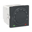 SCHNEIDER ELECTRIC - NU350354 Thermostat for Floor heating 8A antracite 2 modules New Unica