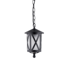 ELMARK - OUTDOOR HANGING LIGHT ERIK BLACK 96103P/BK 
