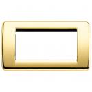 VIMAR - 16754.32 - Rondò plate 4M metal polished gold