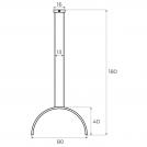 MAXLIGHT - Пендел TRIO ARC P0519,21W LED, 1680 LM, 3000K (1)