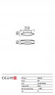 REDO GROUP - Аплик EIGHER 01-1329 AP LED 8W 3000K WH (1)