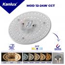 KANLUX - Магнитен LED модул Ø17cm с избор на мощност 12-24W max 2880 lm и цветна температура 3000/3500/4000/5000/6500 CCT 29304