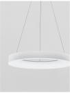 NOVA LUCE - pendant luminaire  RANDO THIN 9453452 LED 50W, 3250Lm, 3000K, IP20 D: 60 H: 120 cm