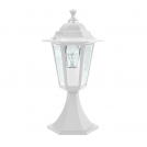ACA LIGHTING - PLGQ3W  floor lantern white