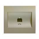 PANASONIC - Telephone socket RJ11, Cover WBTR0402-5DR