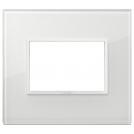 VIMAR - 21653.87 - Plate 3M crystal total white diamond