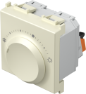 TEM - Термостат отопление 5-30°C 230V max 2А 2M, цвят Крем гланц, Modul EM38IW