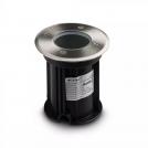 V-TAC - Under Ground Fitting Steel Body GU10 Black Round IP65 SKU: 7515 VT-7677