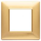 VIMAR - 14642.25 - Plate 2M techn. matt gold